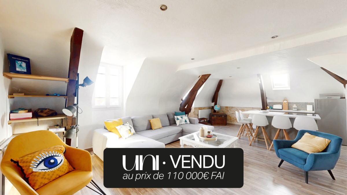 Studio de 32,9 m2 à Saint-Aubin-Sur-Mer