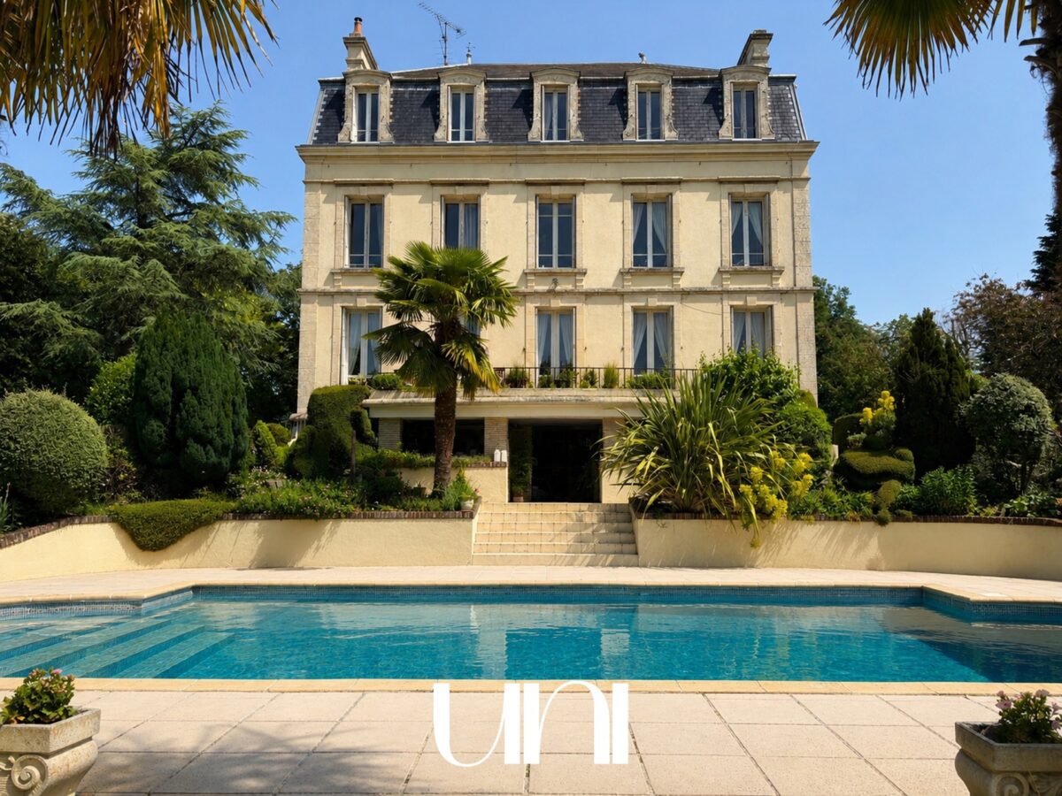 Chateau 11 pièces - 400m2 - terrain 1 ha arboré - Pays d'auge