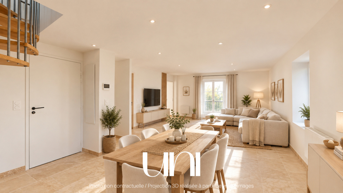 Appartement T4 de 66,6m2 en duplex avec terrasse – photo 5