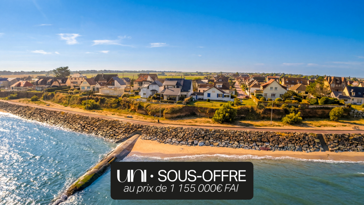 Superbe maison T7 de 237 m2 sur 442 m2 de terrain en front de mer
