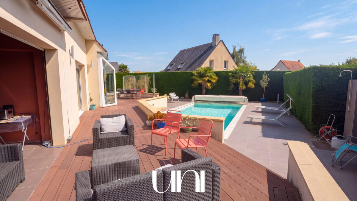 Maison 6 pièces de 180 m2 avec piscine - Ranville – photo 8