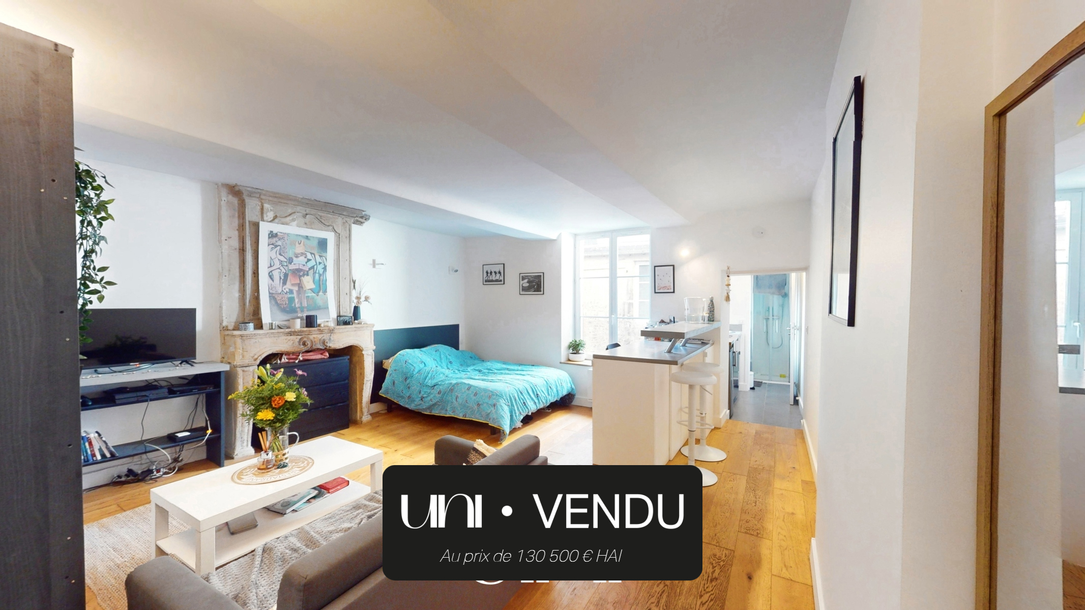 Studio de 27.15 m2 - CAEN