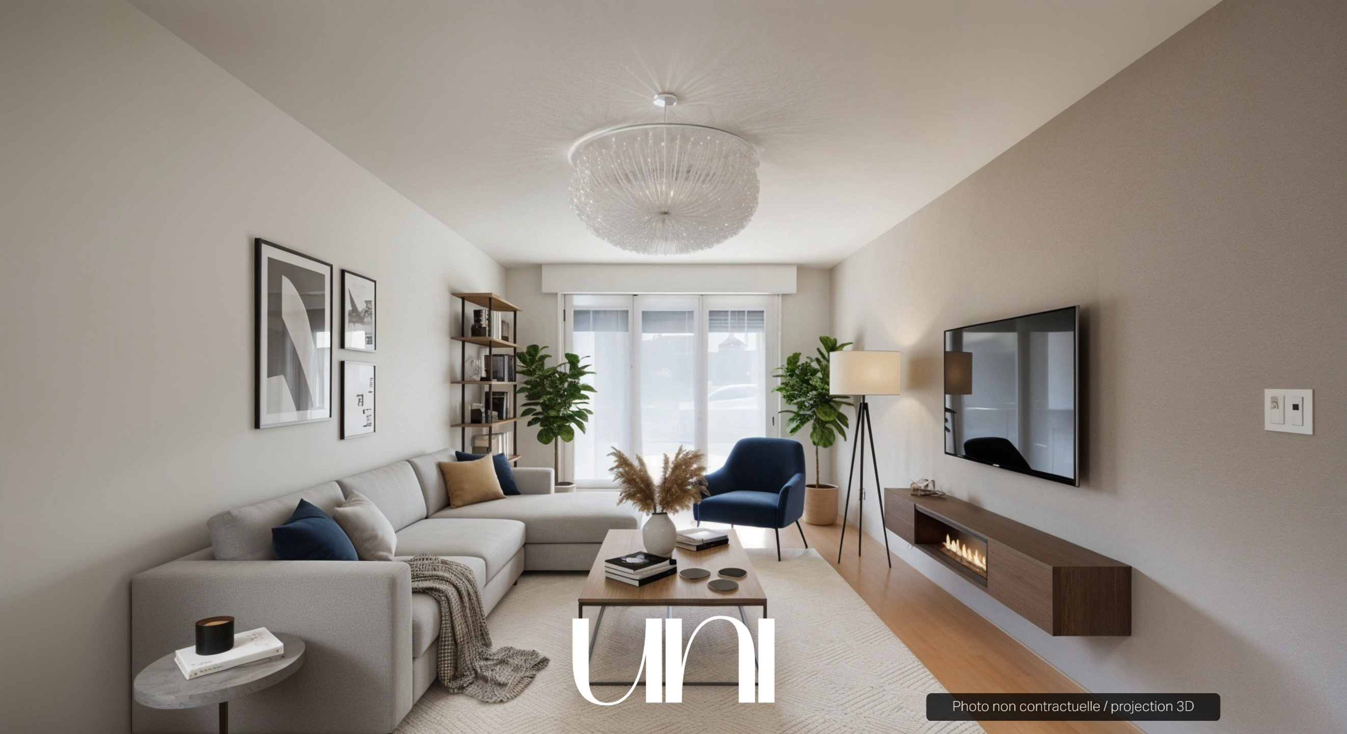 Appartement T3 - 61.11m² - Ouistreham