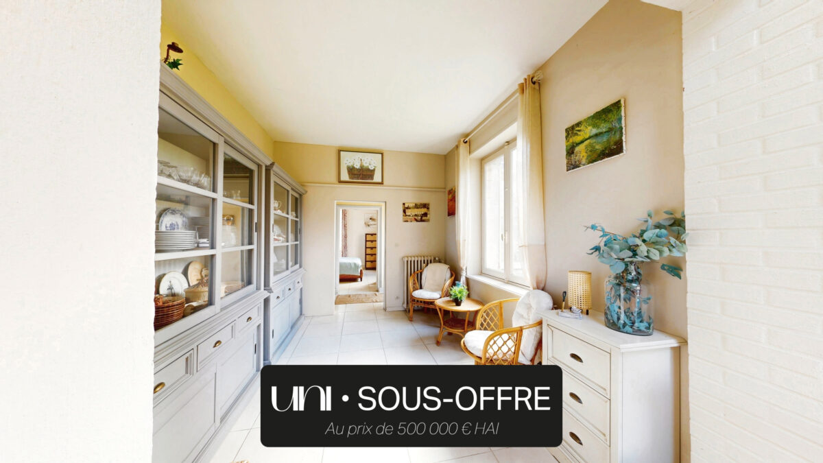 Maison 9 pièces de 210 m2 avec jardin – Bayeux centre