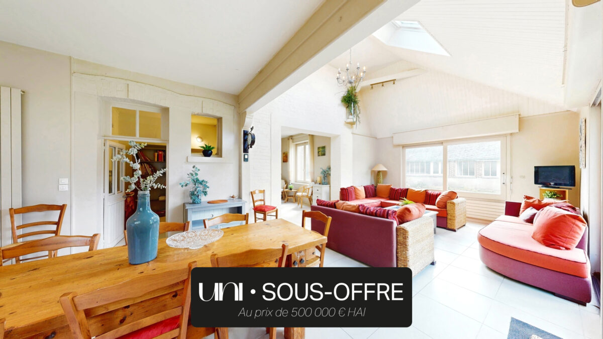 Maison 9 pièces de 210 m2 avec jardin – Bayeux centre