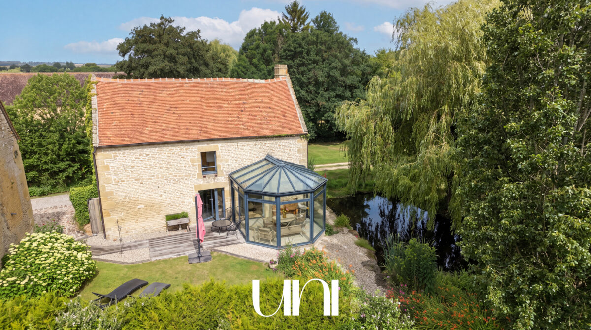 Magnifique maison en pierre + dépendance 190m2 - Saint pierre en auge