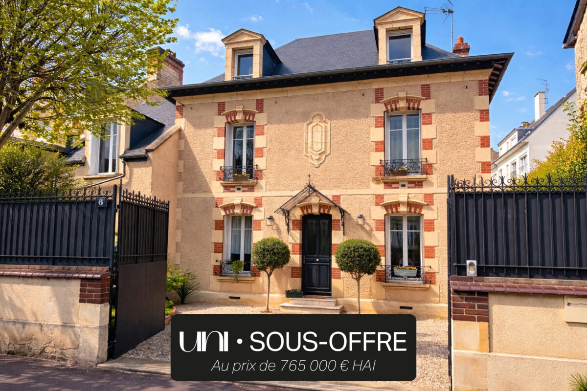 Maison T7 de 184 m2 avec garage - Caen rive droite