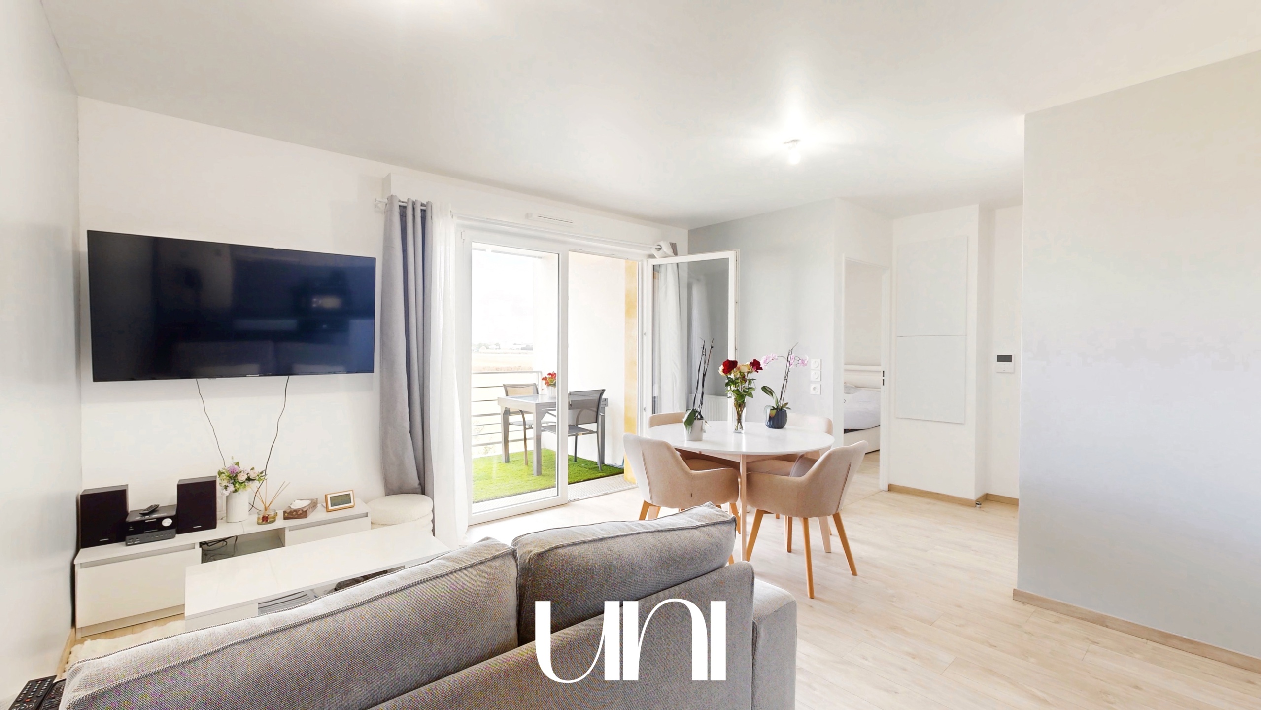 Appartement type T2 de 42,22m², place de parking