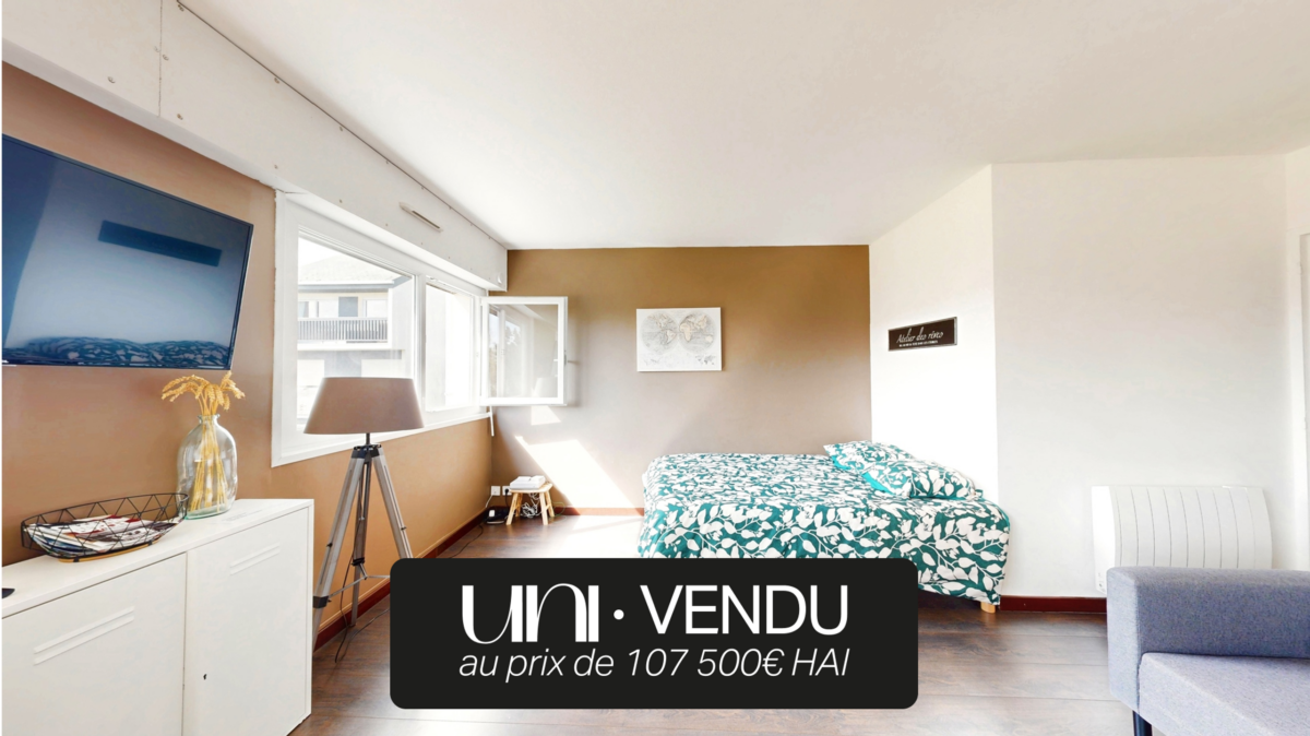 Appartement T1 de 29 m2