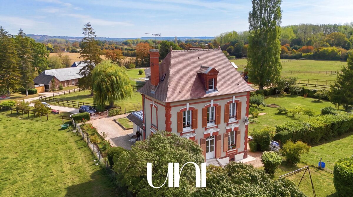 Maison 6 pièces 164 m2 avec parcelle de pâturage – Belle Vie en Auge