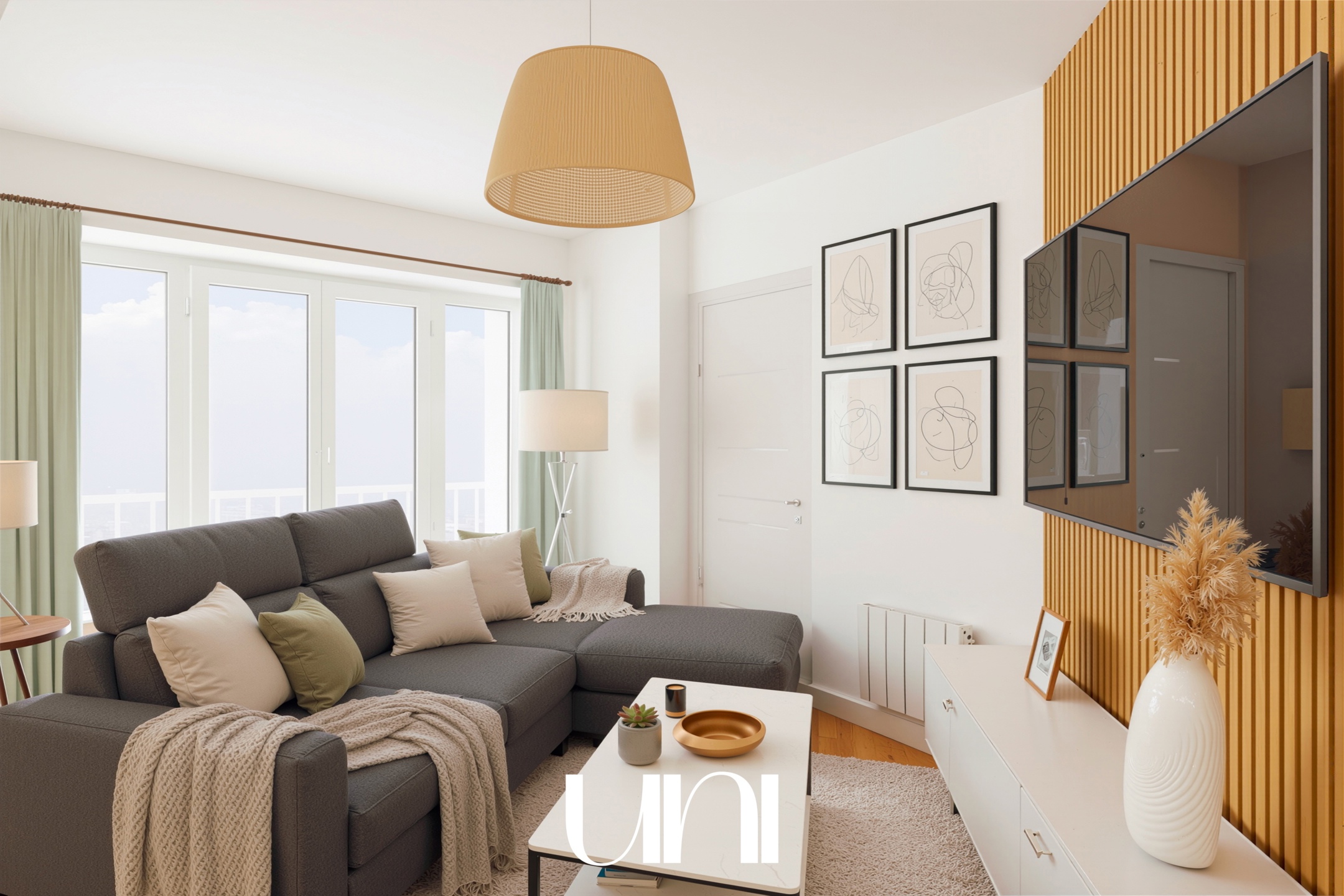 Appartement T1 22,43m² - Lot 12 - GAMBETTA