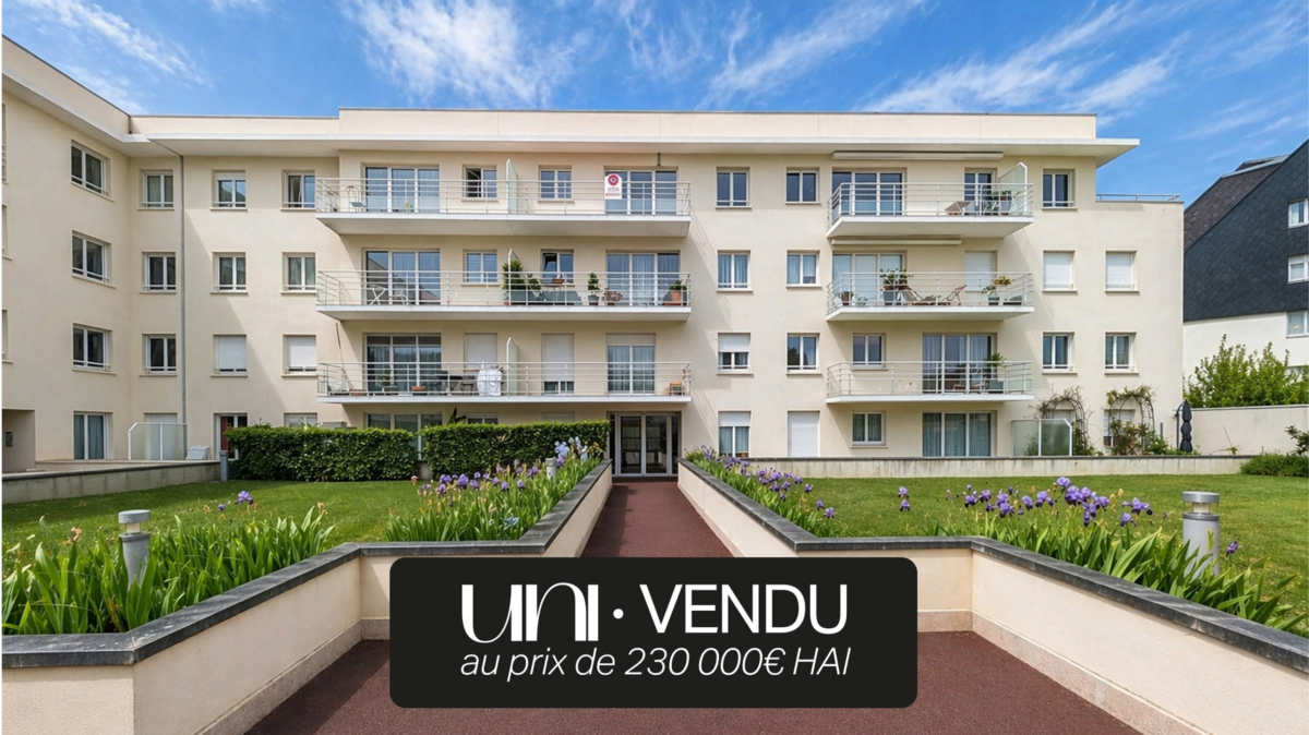 Appartement 2 pièces avec parking et ascenseur - 52 m2 - CAEN