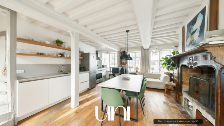 Splendide Maison BourgeoiseT5 de 168m² avec jardin et dépendance 25m²