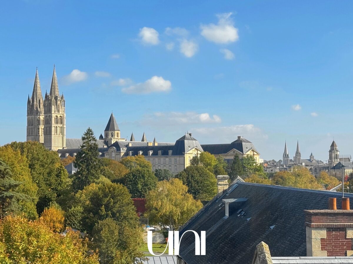 Appartement T3 de 69,14 m² avec vue sur l'Abbaye aux Hommes