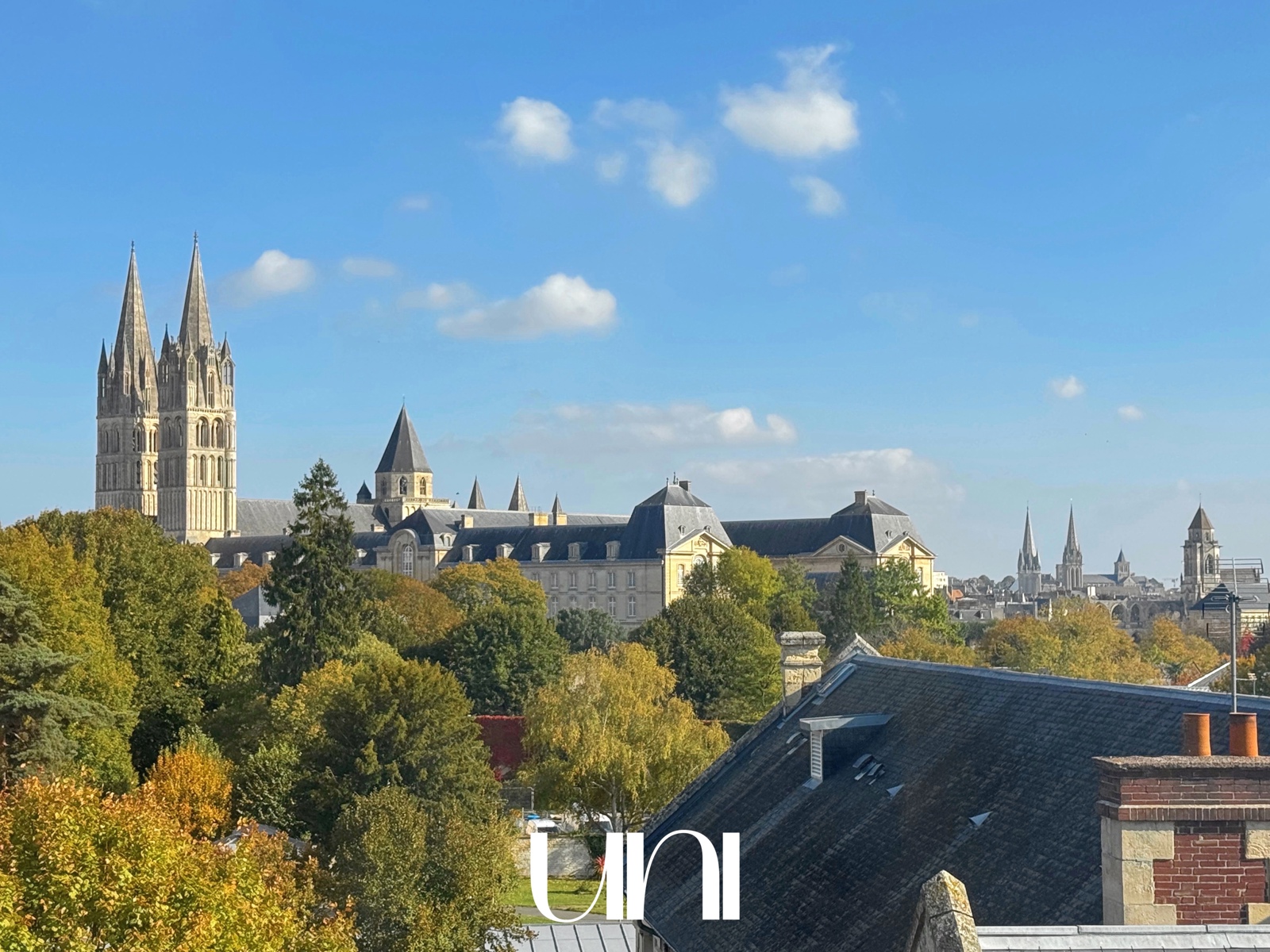 Appartement T3 de 69,14 m² avec vue sur l'Abbaye aux Hommes
