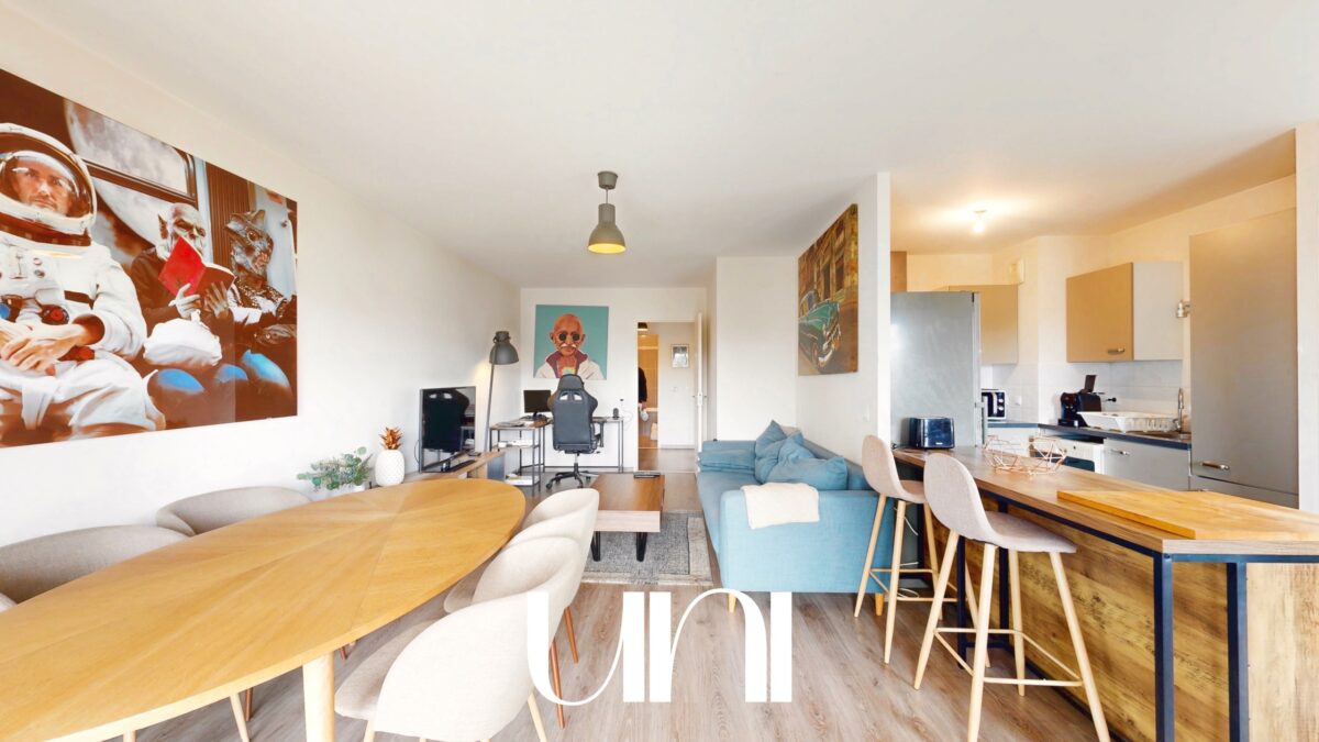 Appartement 3 pièces de 65,86 m2 avec balcon - Hérouville-Saint-Clair