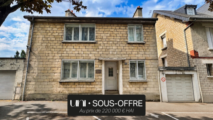 Maison de ville 4 pièces de 87 m2 avec terrasse - Caen Rive droite