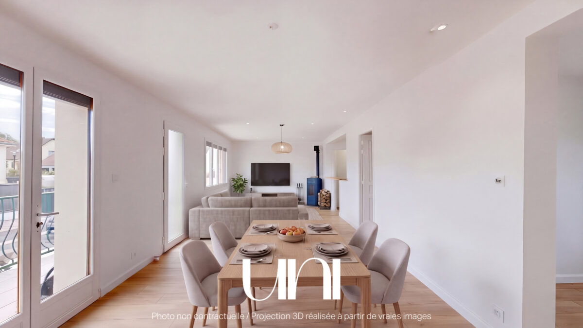 Maison 3 pièces de 83m2 avec sous-sol - Carpiquet
