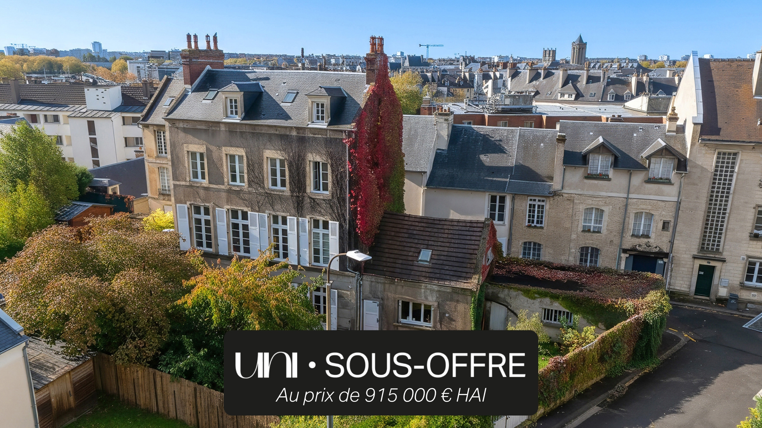 Maison T8 de 218m2 sur parcelle de 336m2