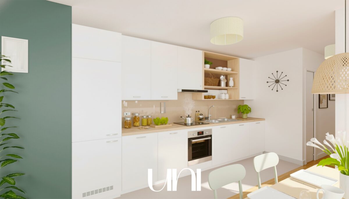 Appartement T1 29,94m² - Lot 22 - GAMBETTA