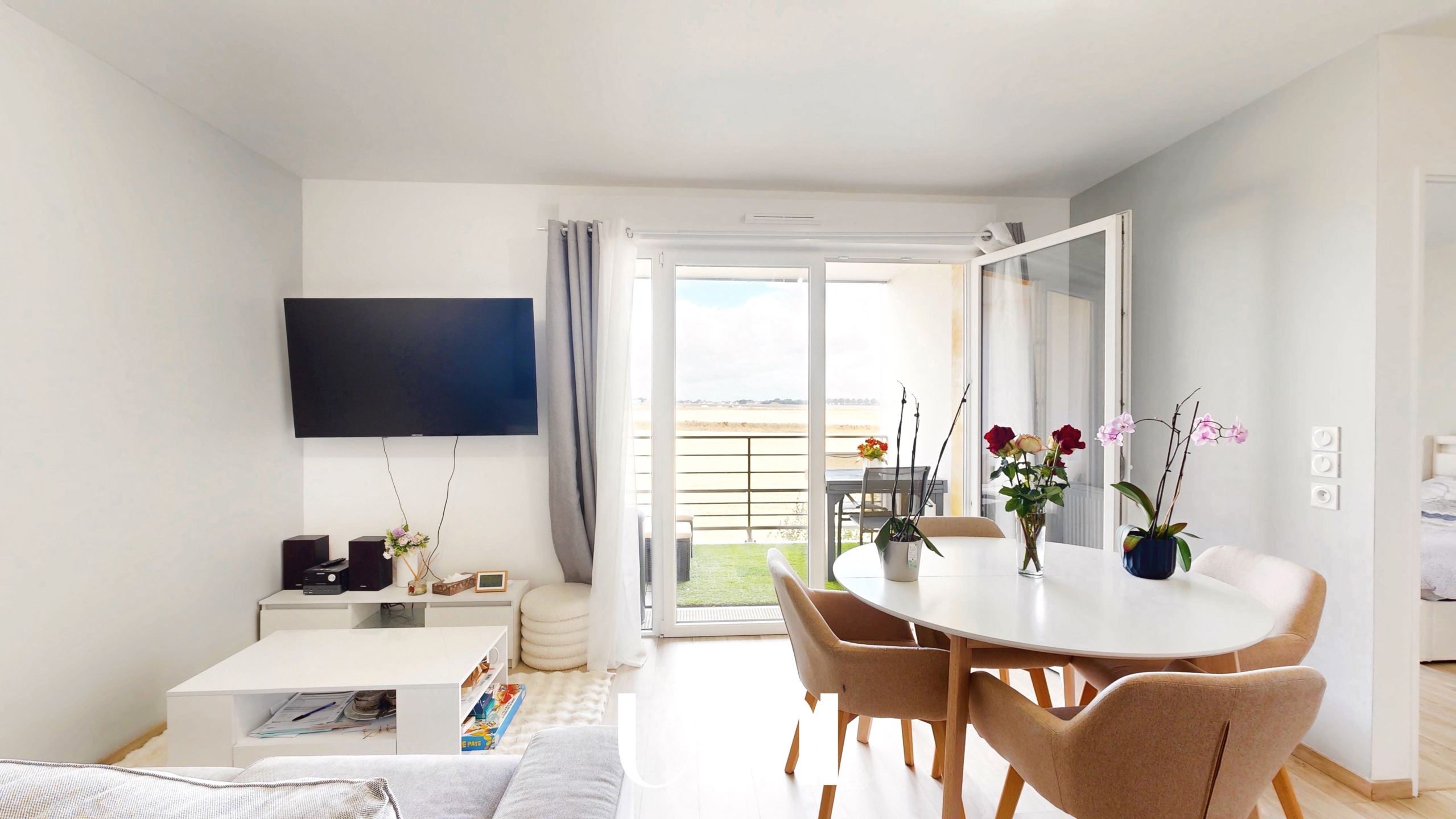 Appartement type T2 de 42,22m², place de parking