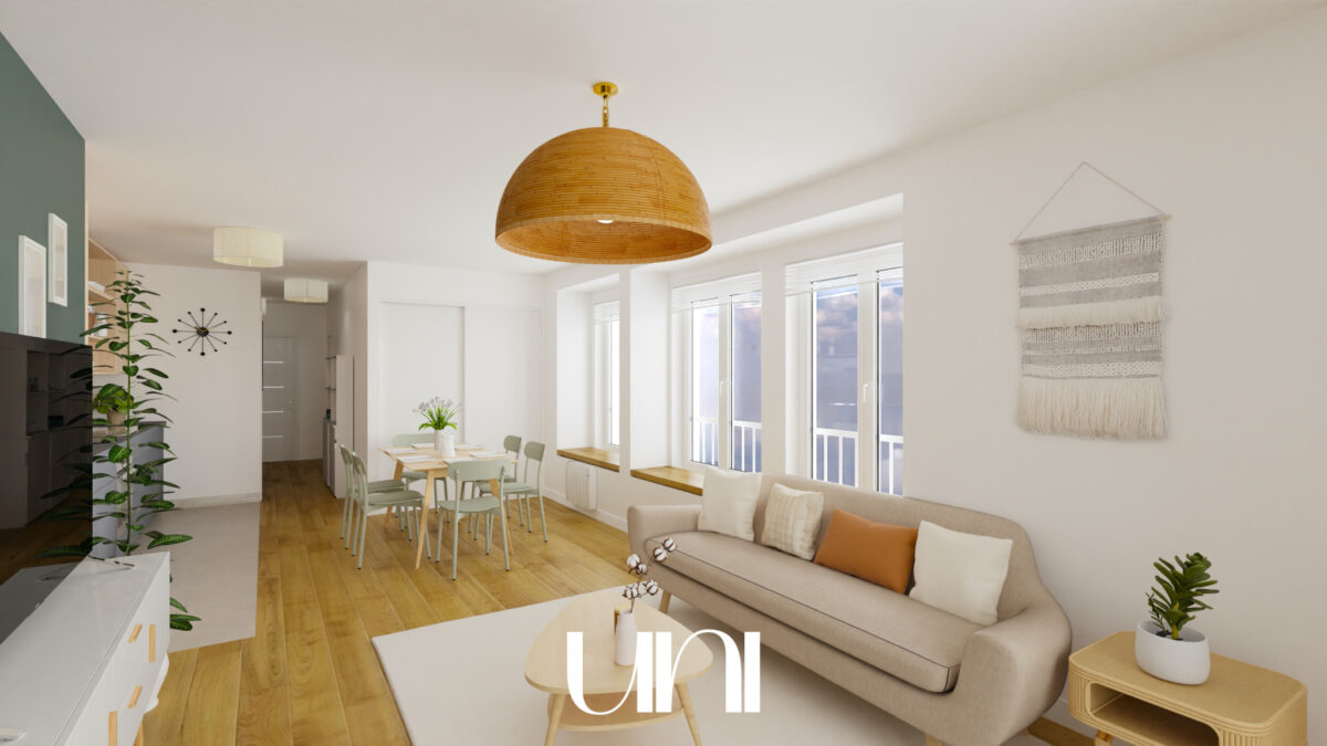 Appartement T2 35,51m2 - Lot 10 - GAMBETTA