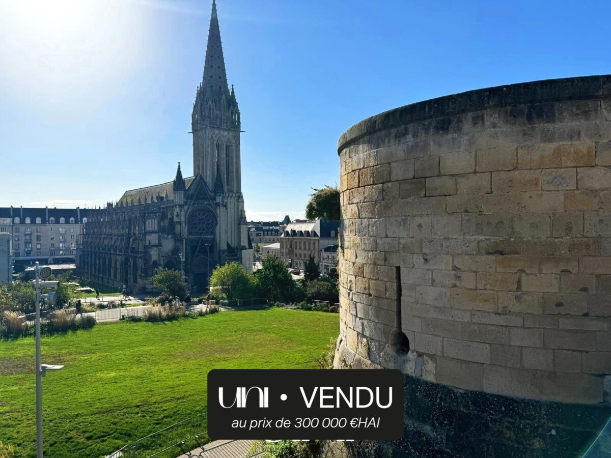 Appartement coup de coeur T3 de 68m2 en plein coeur de Caen