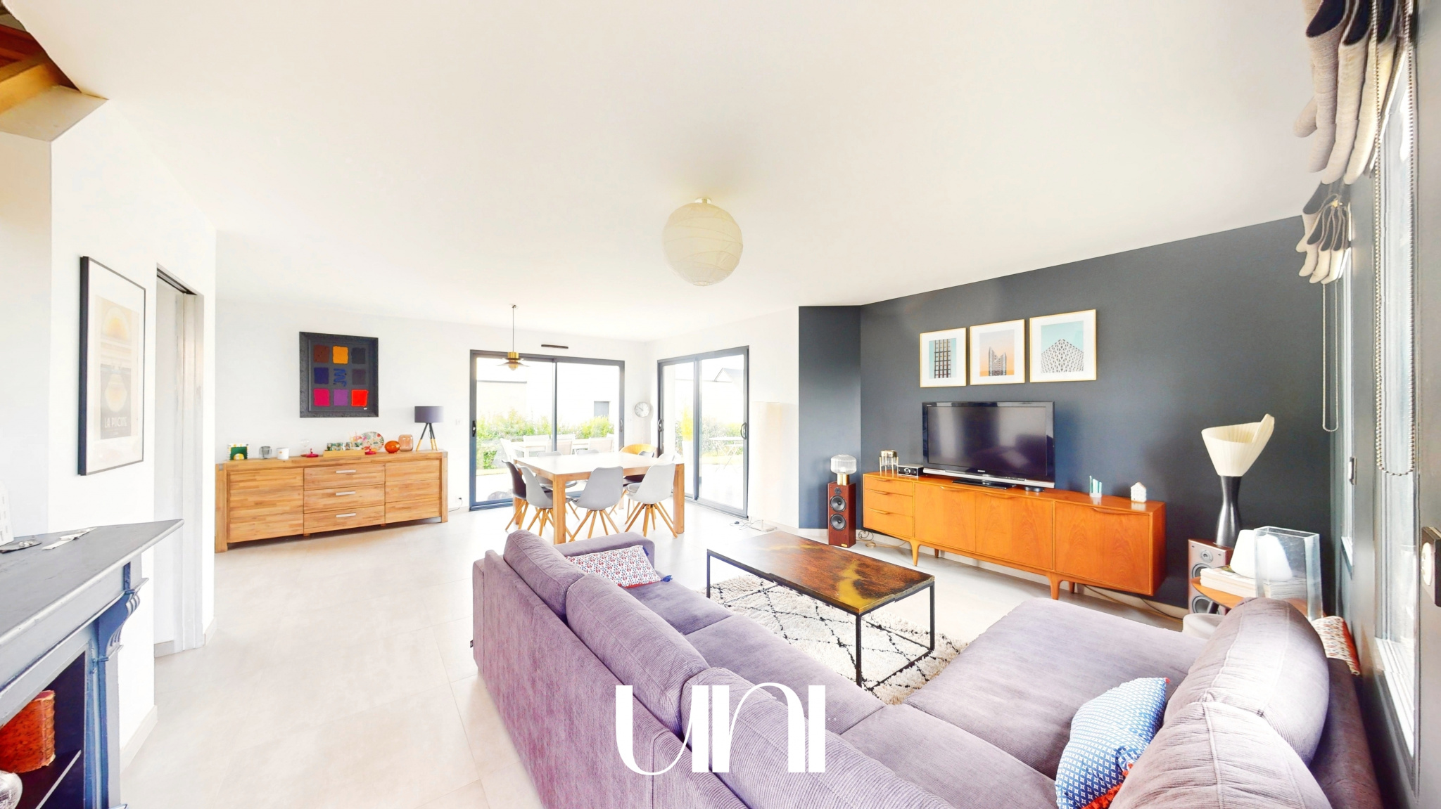 Maison T6 de 133m2 sur une parcelle de 644m2 - Hérouvillette