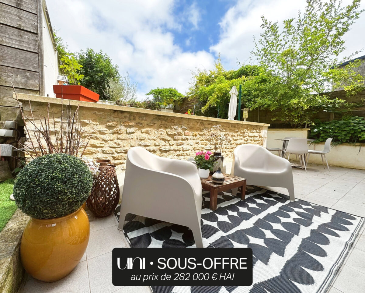 Maison T3 de 75 m2 avec jardin - SAINT CONTEST