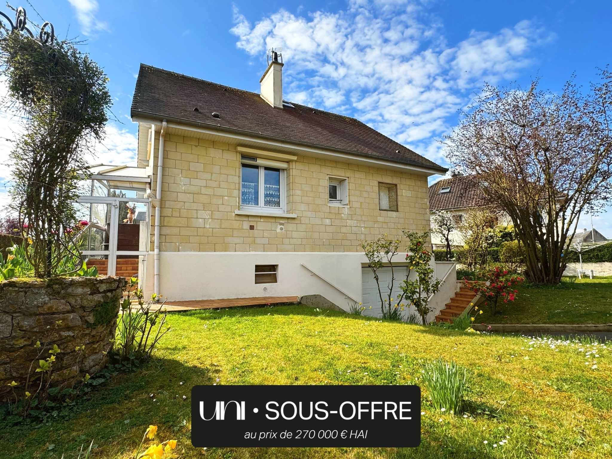 Maison T5 de 90 m2 avec terrain de 530 m2