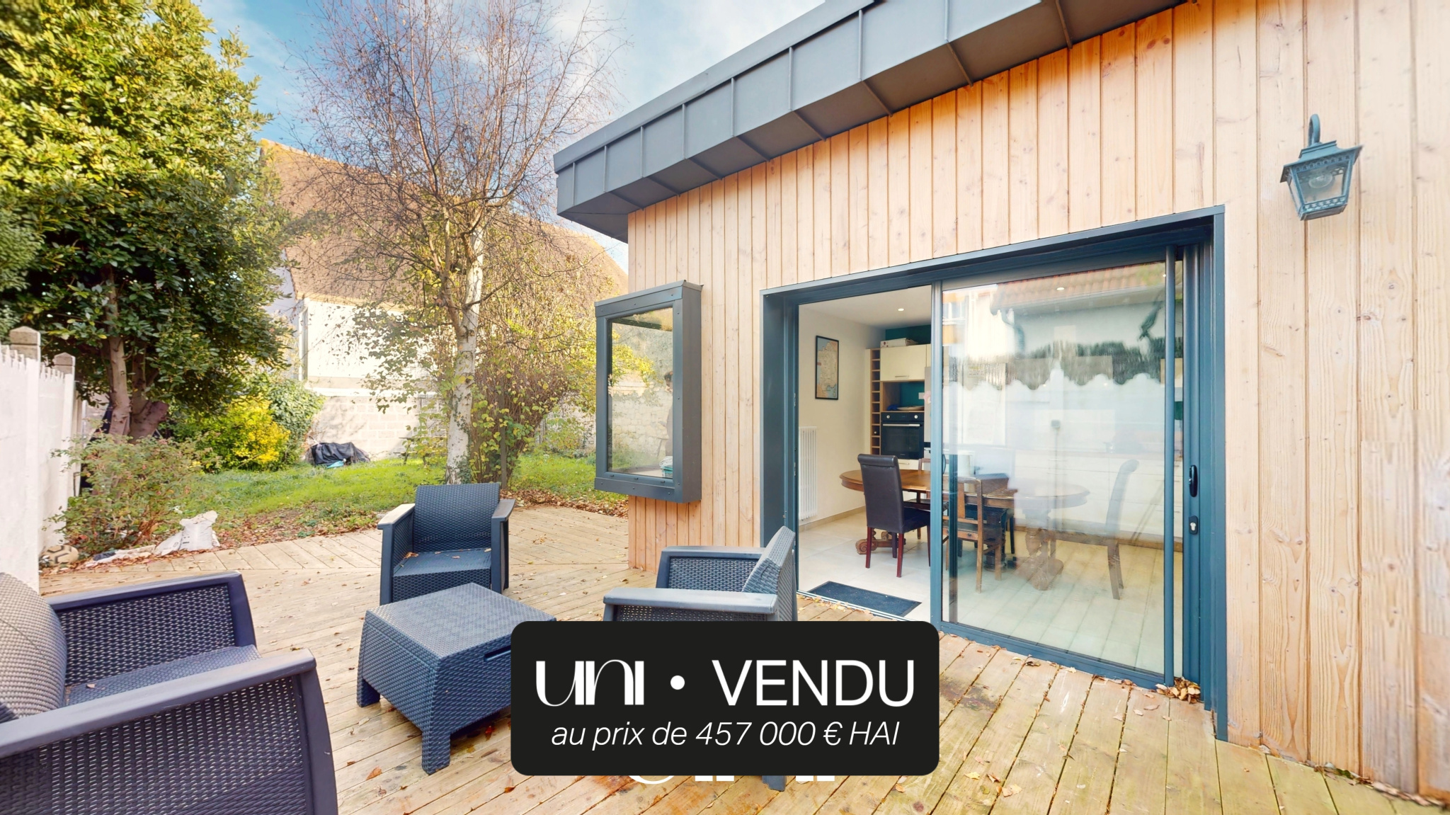 Maison T6 de 129m2 sur un terrain de 292m2 à CAEN