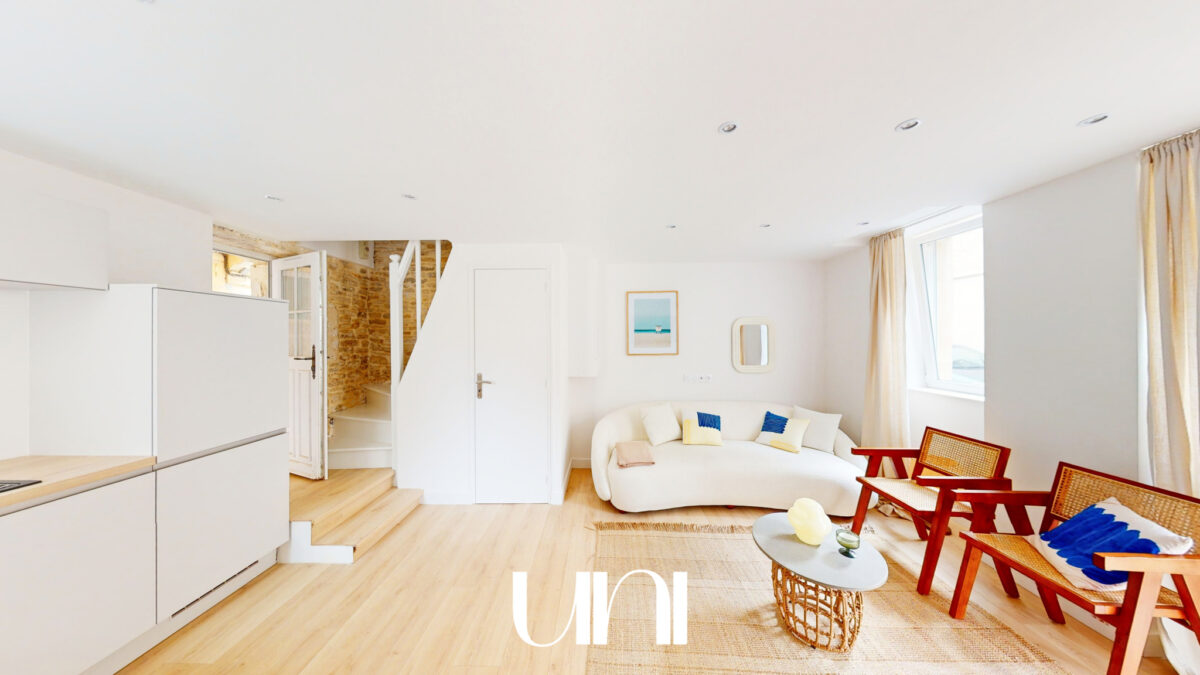 En exclusivité magnifique maison T3 à deux minutes à pieds de la mer