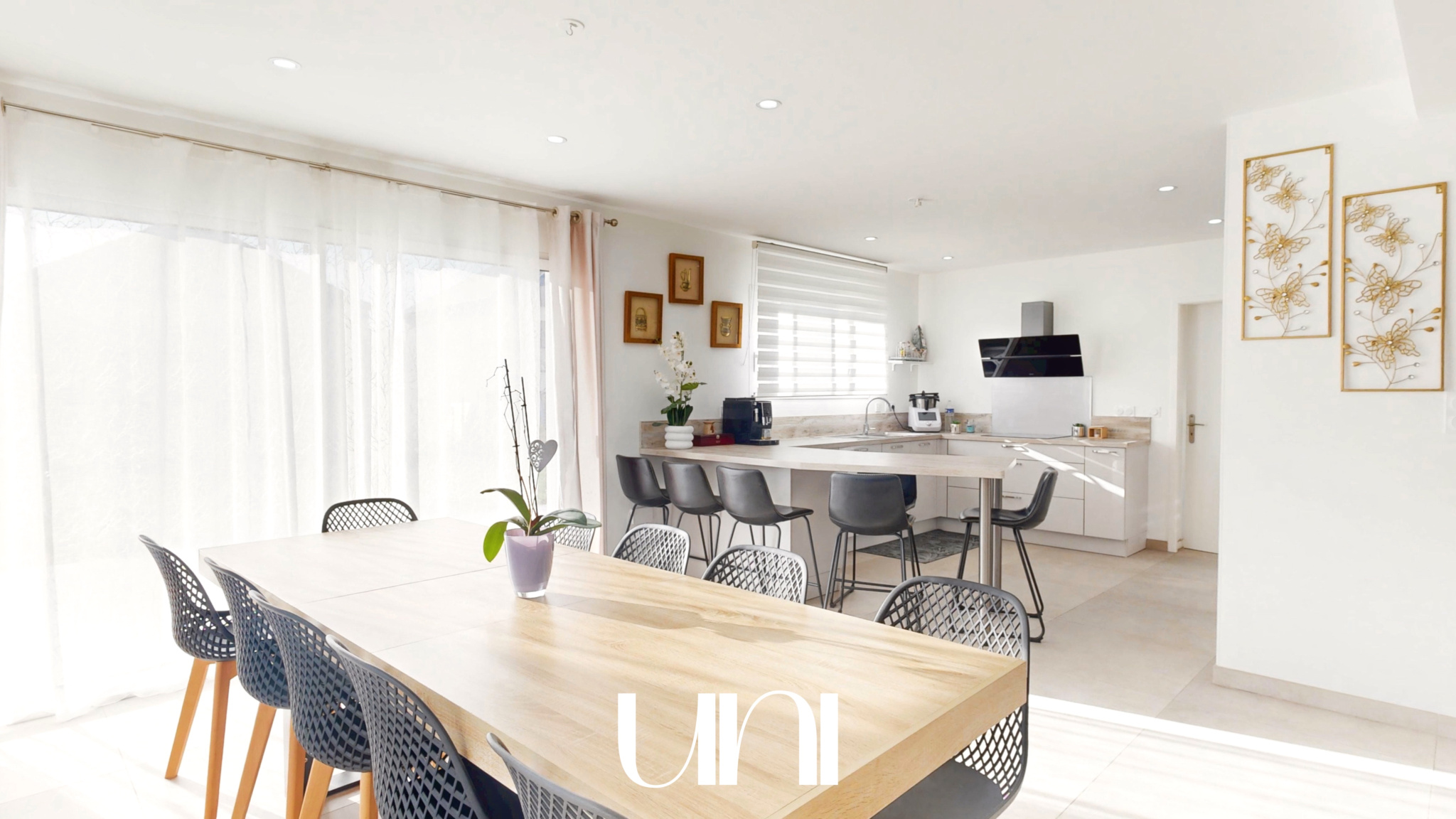 Maison neuve t6 de 164m2 sur un terrain de 489 m2