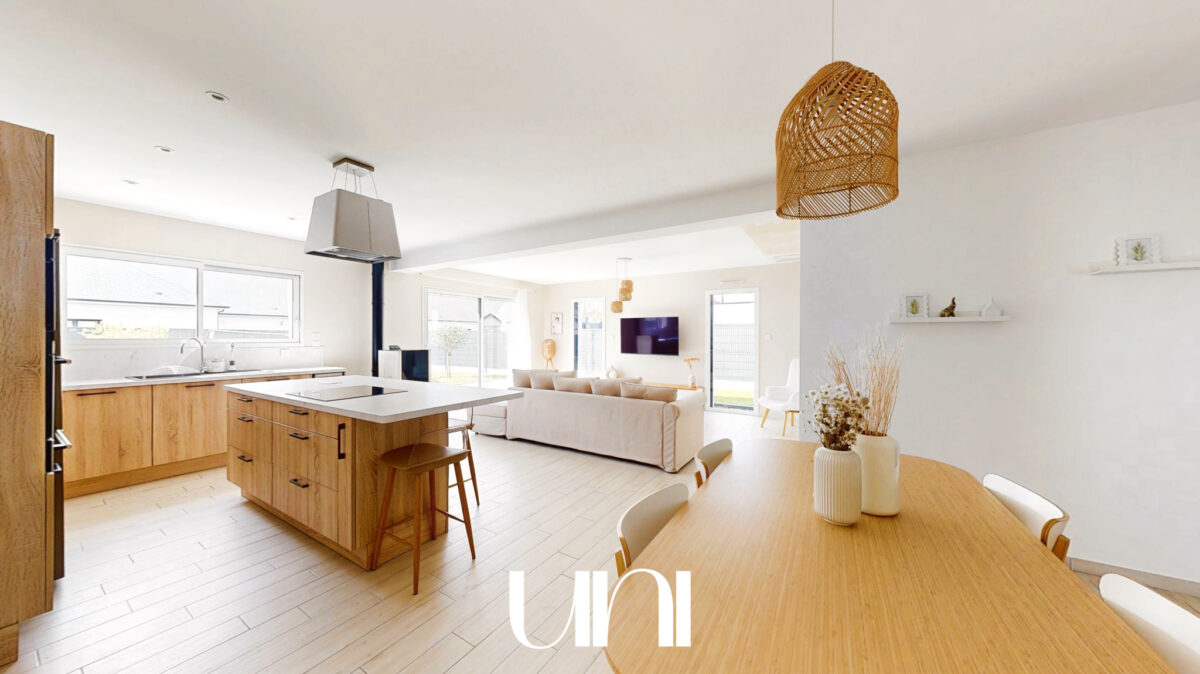 Maison individuelle 4 pièces avec jardin exposé SUD + Garage