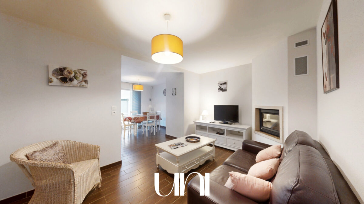 Appartement T3 de 65m2 en rez de jardin à Colleville sur mer