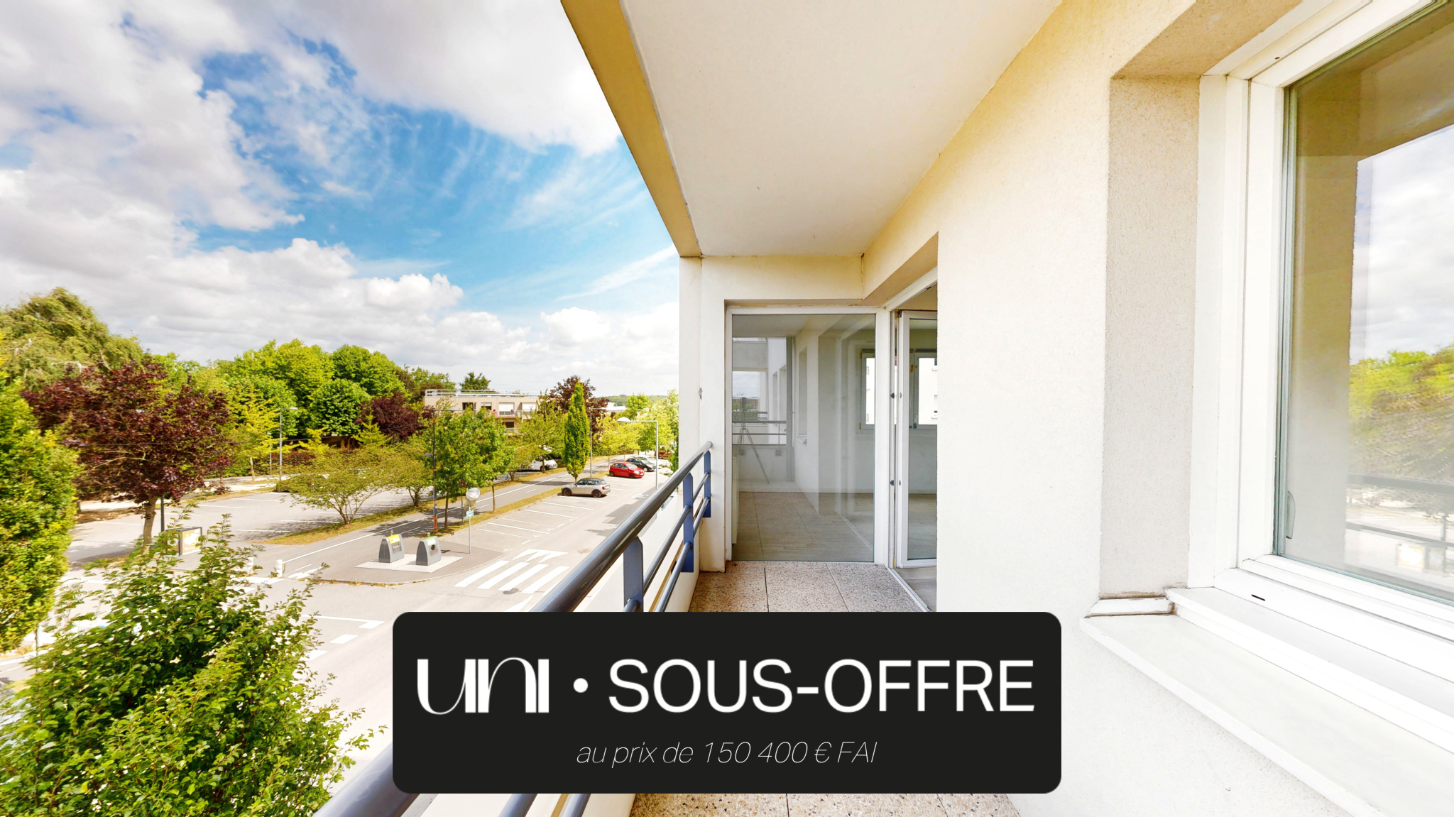 Lumineux Appartement T3 avec balcon