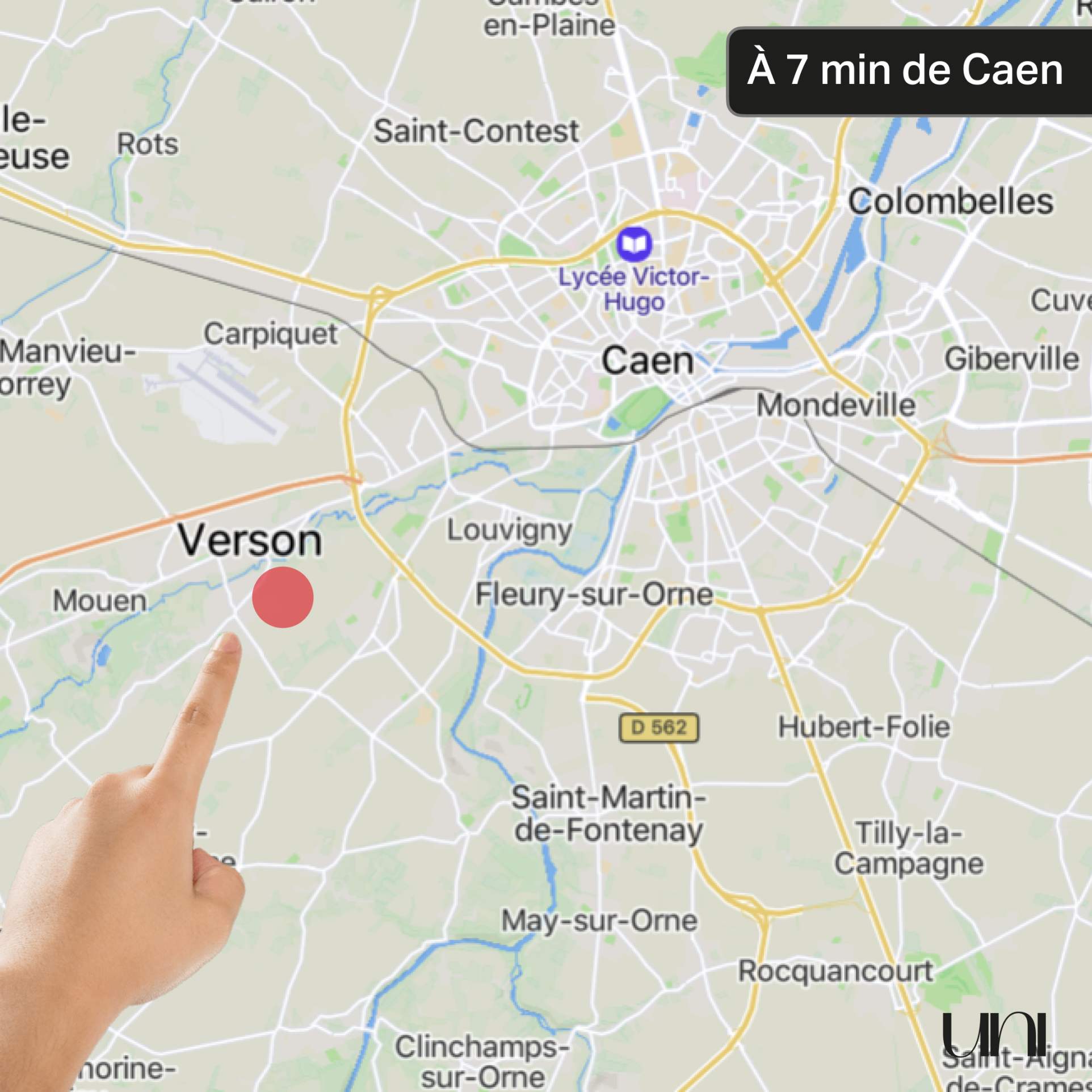 Maison T6 de 108 m2 à Verson