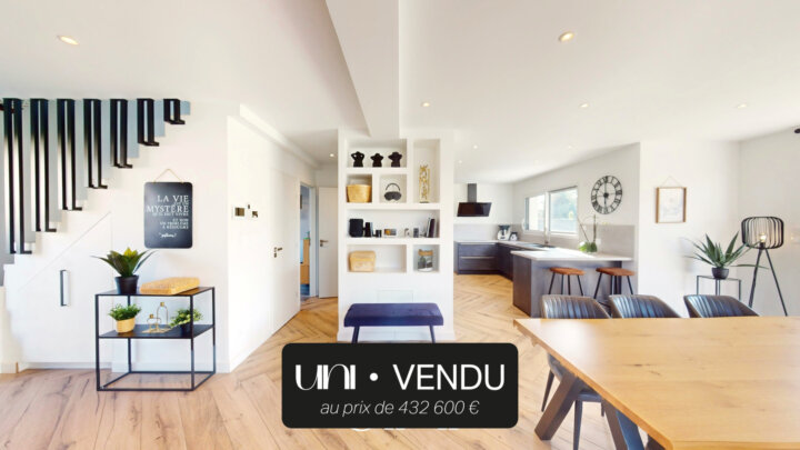 MAISON T5 DE 143m2 sur terrain de 565m2