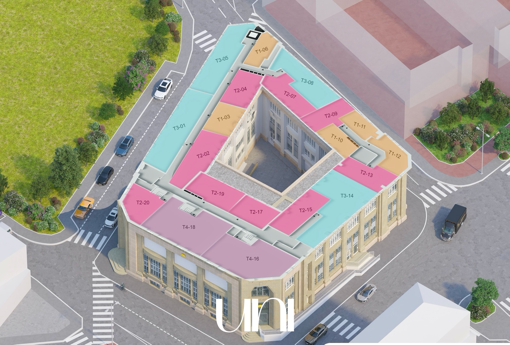 Appartement T2 41.90m2 - GAMBETTA