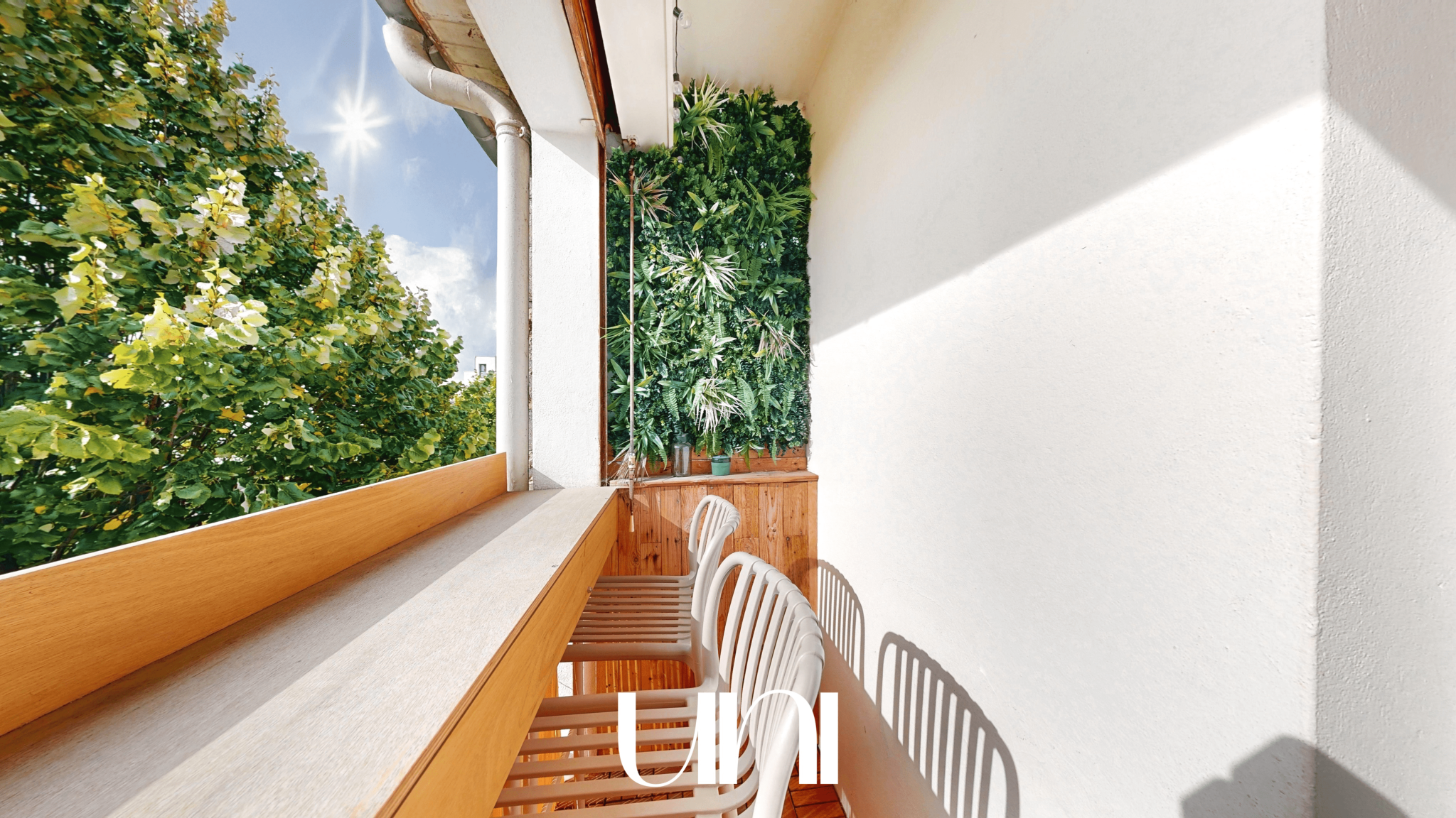 Appartement T3 de 60 m2 avec balcon