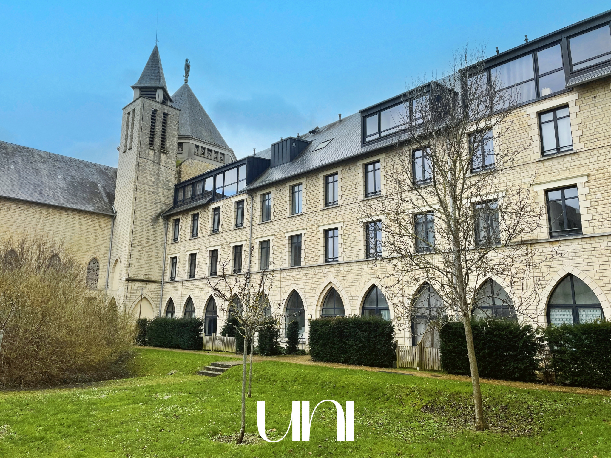 Appartement T3 de 57,20 m2 à Caen dans un ancien couvent