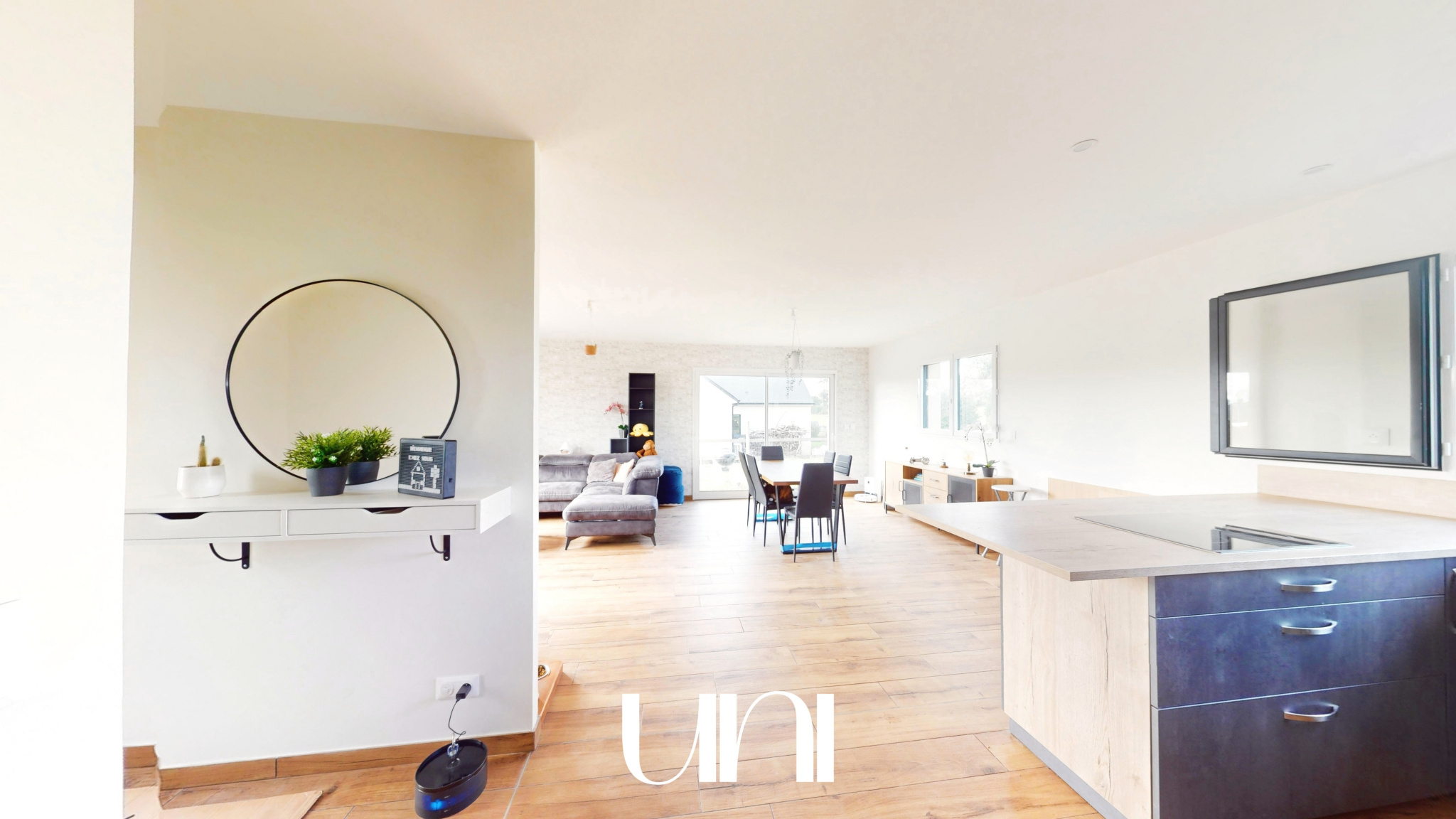 Maison de plain pied de 105 m2 avec un terrain de 1064 m2