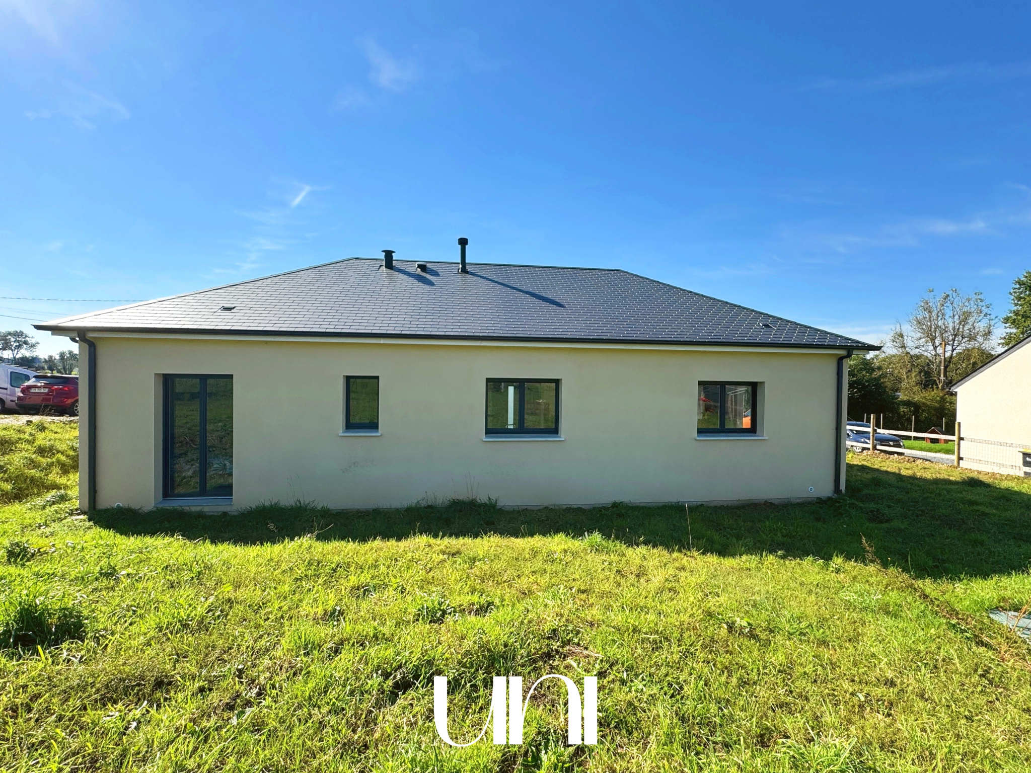 Maison de plain pied de 105 m2 avec un terrain de 1064 m2