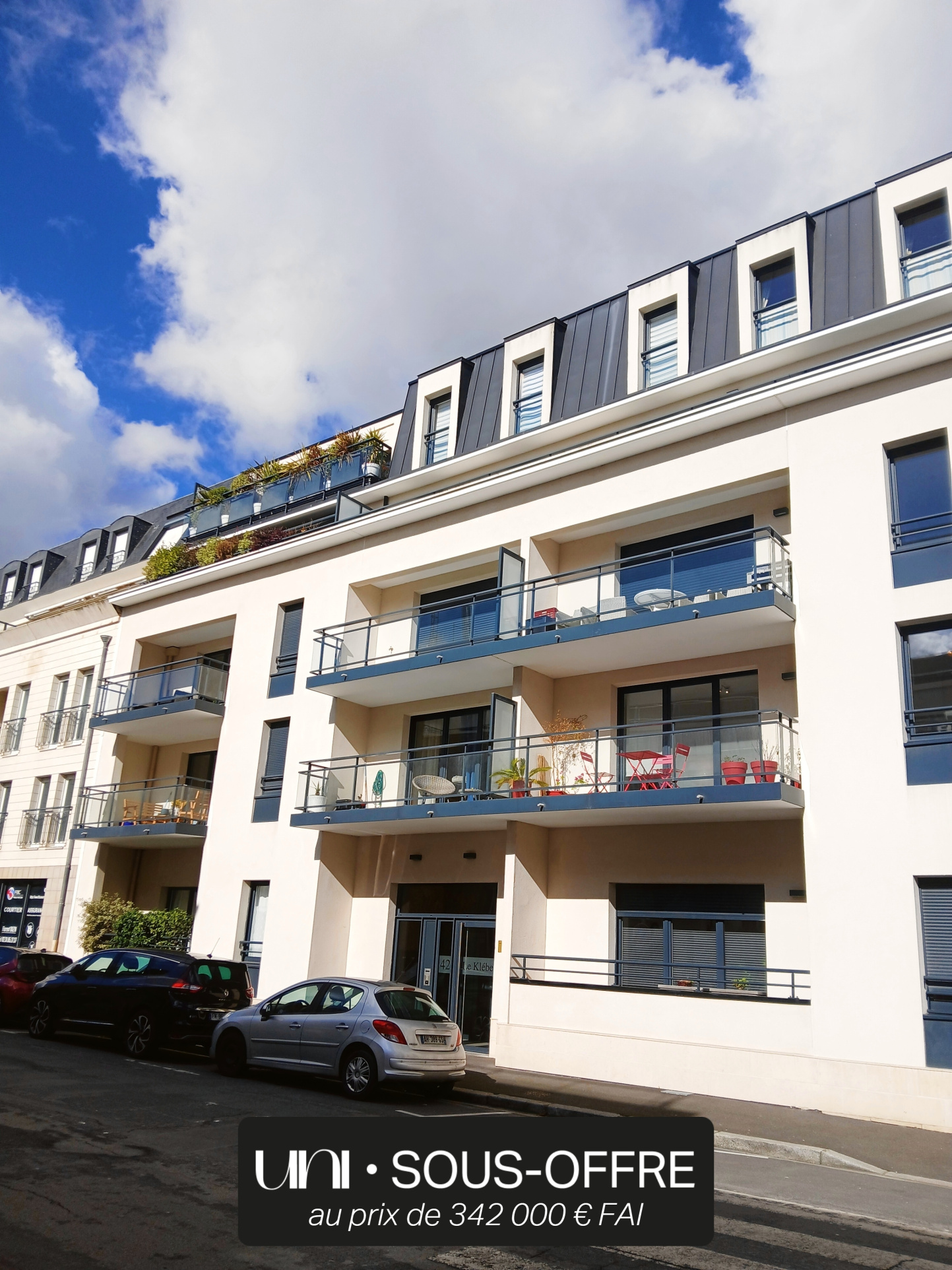 Appartement T4 de 62.35 m2 - CAEN