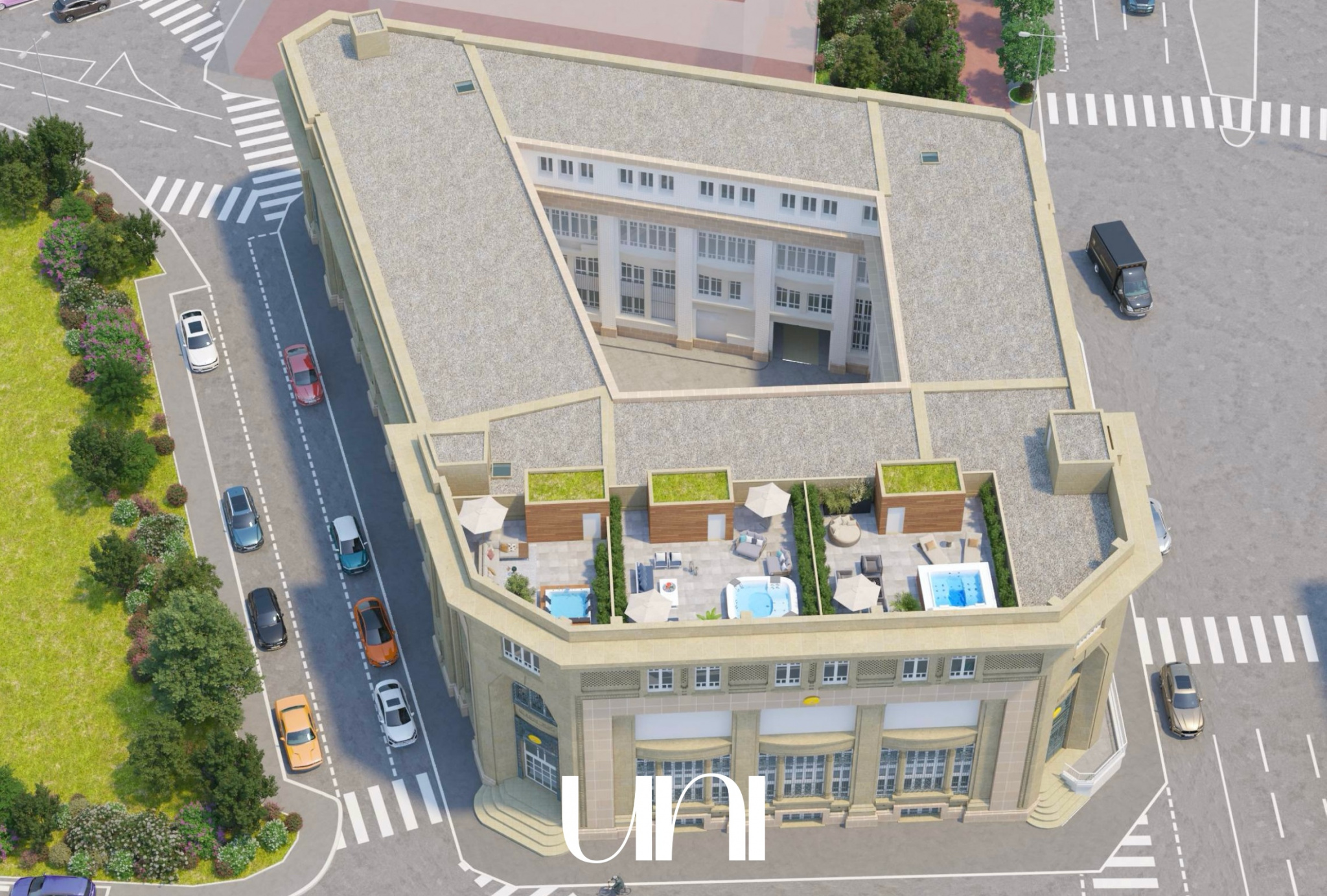 Appartement T4  106,29m2 avec Rooftop de 87m2 - GAMBETTA