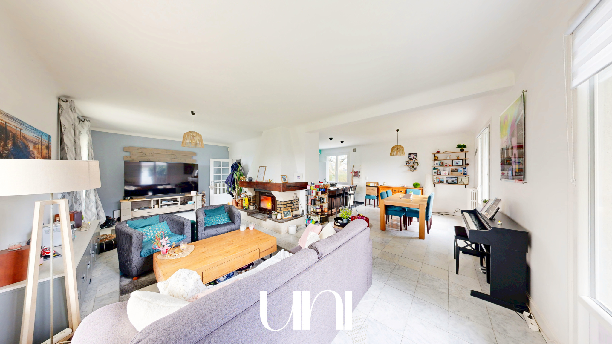 Magnifique maison T5 de 148m2 sur son terrain de 2700m2.