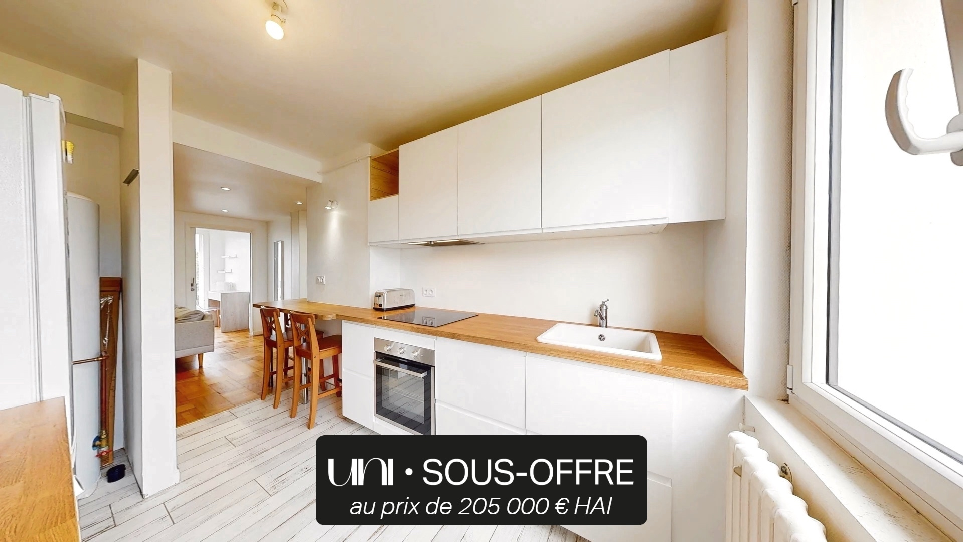 Appartement T4 à proximité immédiate de l’université