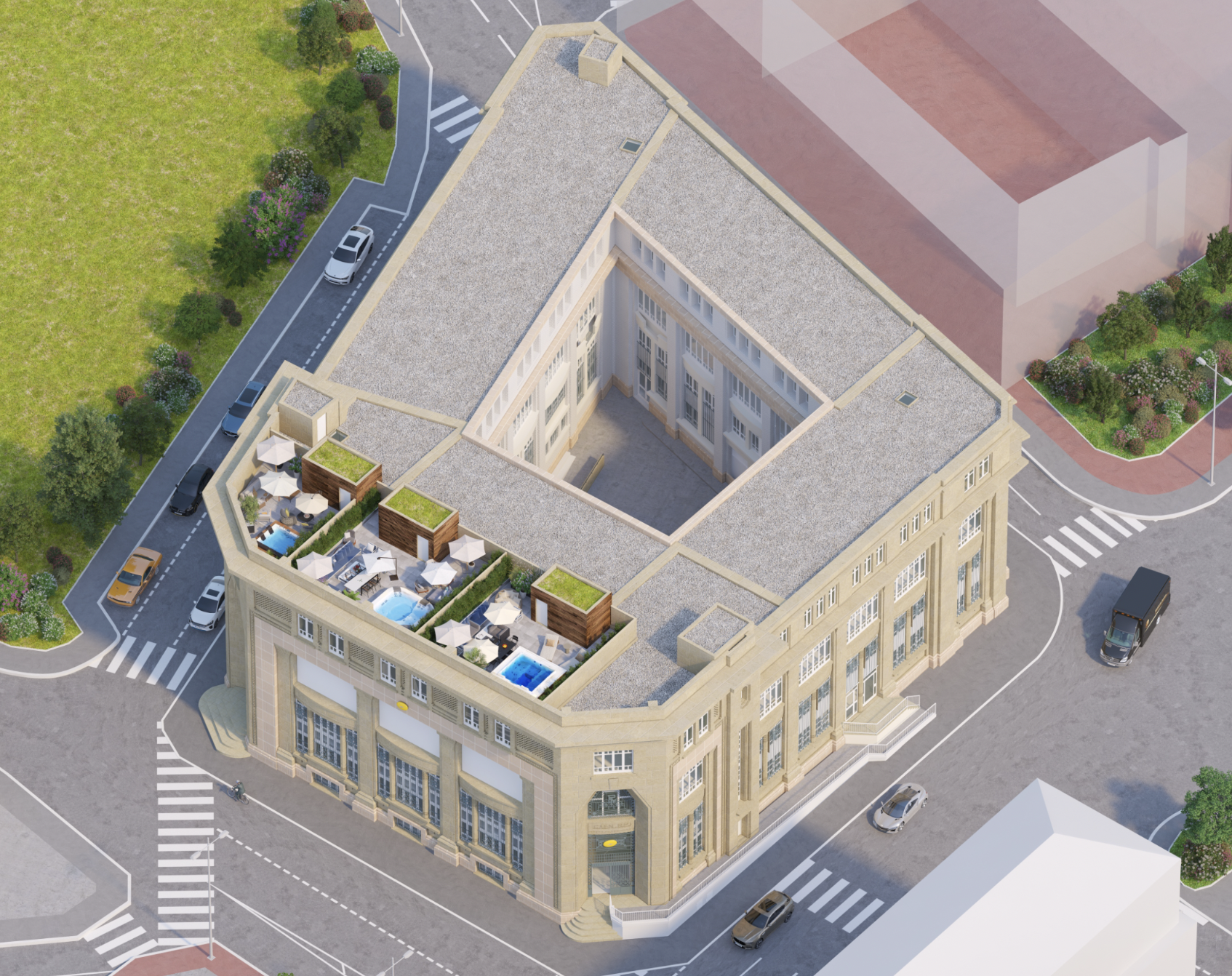 Appartement T2 47,51m2 avec Rooftop 53m2 - GAMBETTA