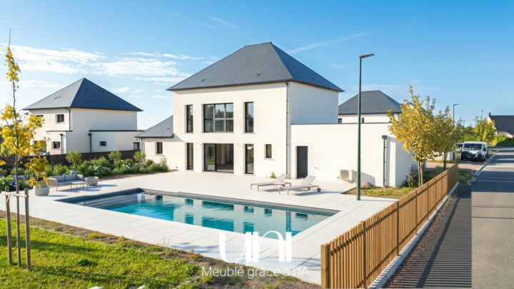 Maison T5 de 160 m2 sur parcelle de 765 m2