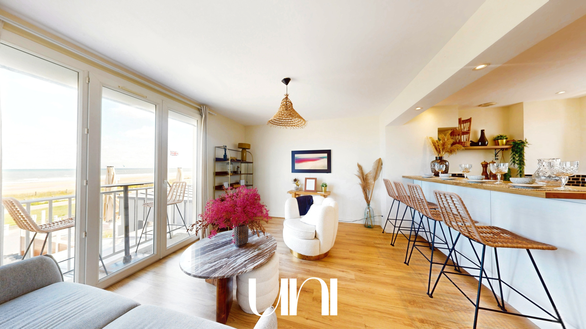 Appartement T2 de 34.15 m2 - COLLEVILLE MONTGOMERY